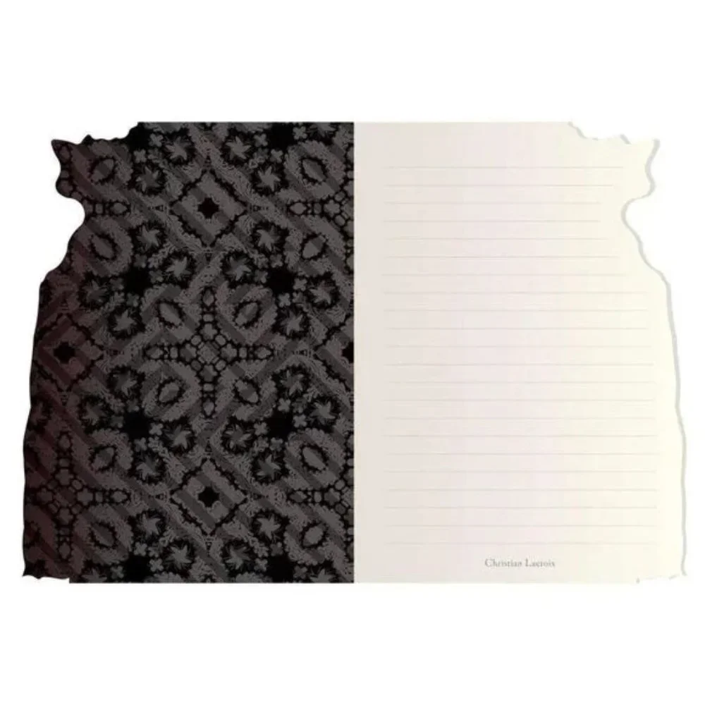 NEW Christian Lacroix Die Cut Madone Atalante Softcover Notebook Journal 80 pgs